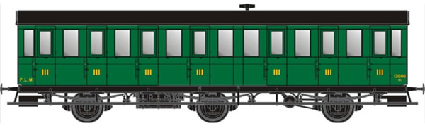 LS Models MW31900 - 3rd Class Passenger Coach PLM